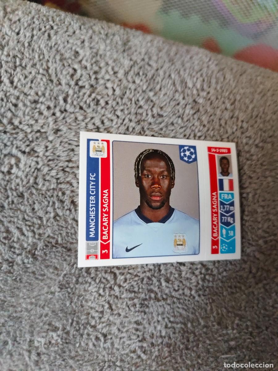 Figurine di Calcio: 376 CHAMPIONS LEAGUE 2014 15 BACARY SAGNA MANCHESTER CITY FC STICKER PANINI 14 2015 UCL AAM