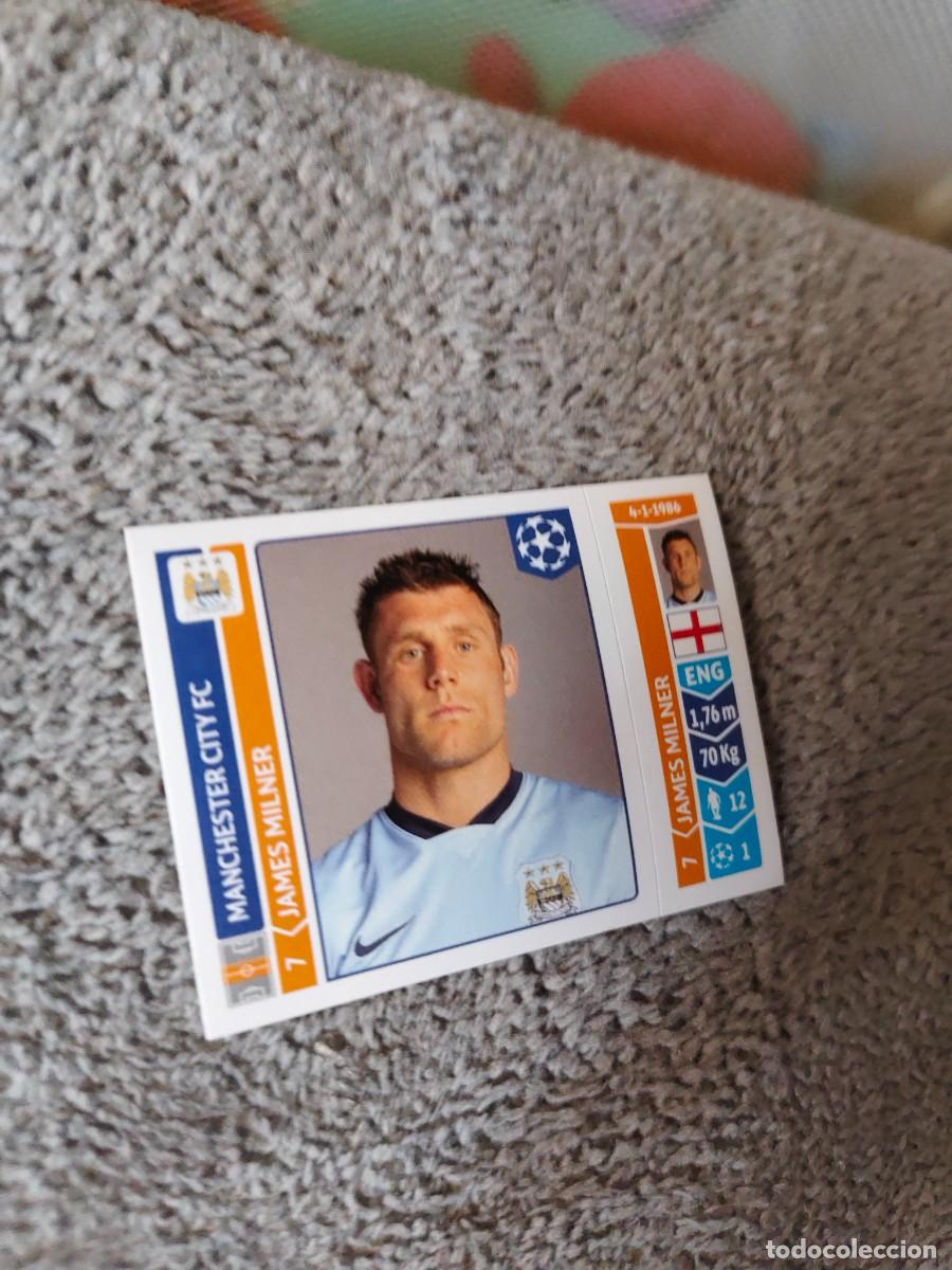 Figurine di Calcio: 378 CHAMPIONS LEAGUE 2014 15 JAMES MILNER MANCHESTER CITY FC STICKER PANINI 14 2015 UCL AAM