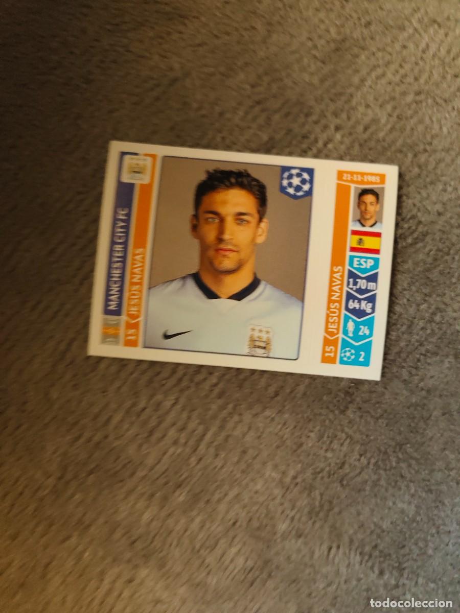 Figurine di Calcio: 379 CHAMPIONS LEAGUE 2014 15 JES&Uacute;S NAVAS MANCHESTER CITY FC STICKER PANINI 14 2015 UCL AAM