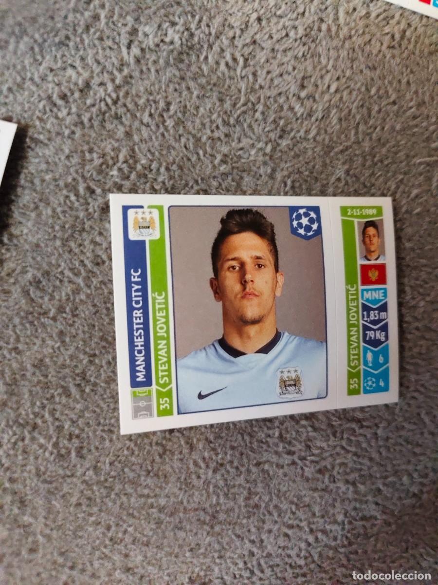 Cromos de f&uacute;tbol: 380 CHAMPIONS LEAGUE 2014 15 STEVAN JOVETIĆ MANCHESTER CITY FC STICKER PANINI 14 2015 UCL AAM