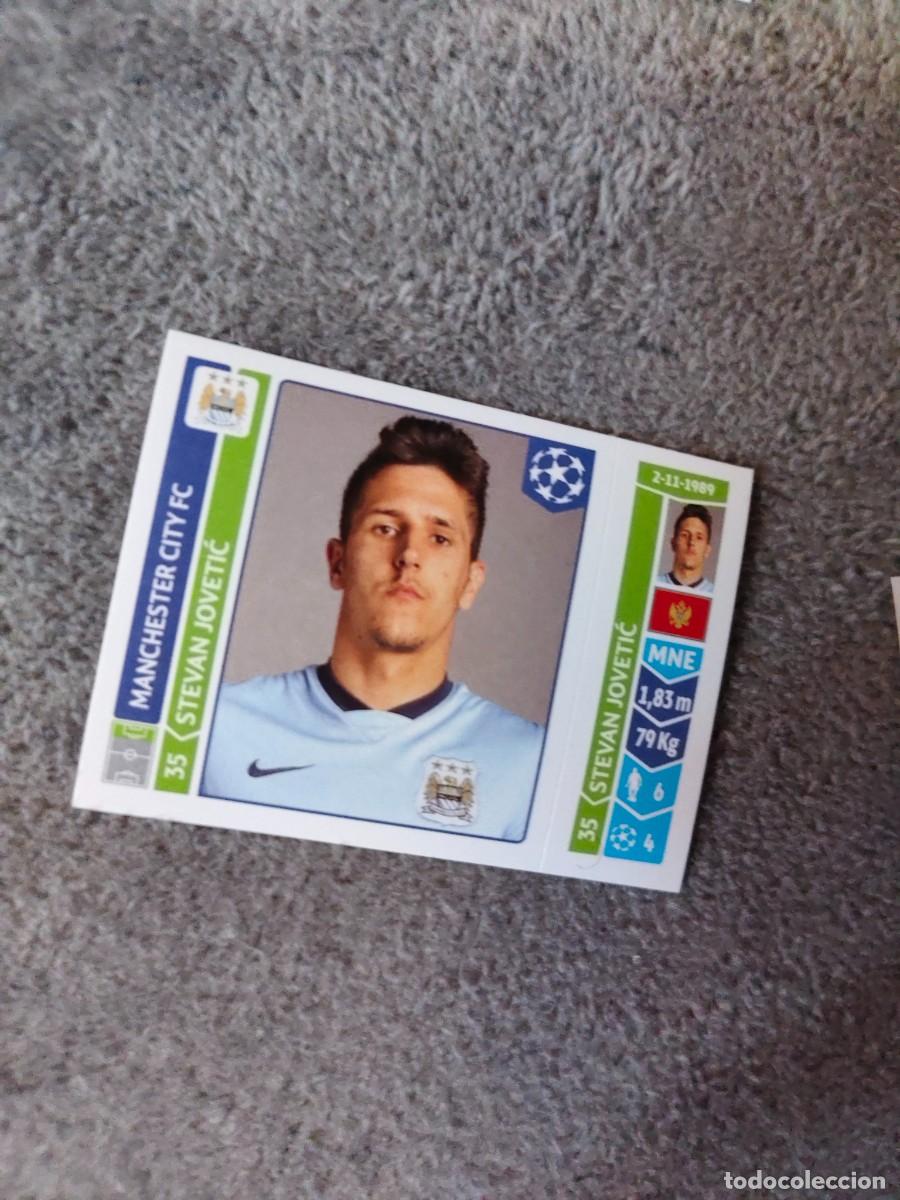 Cromos de f&uacute;tbol: 380 CHAMPIONS LEAGUE 2014 15 STEVAN JOVETIĆ MANCHESTER CITY FC STICKER PANINI 14 2015 UCL AAM