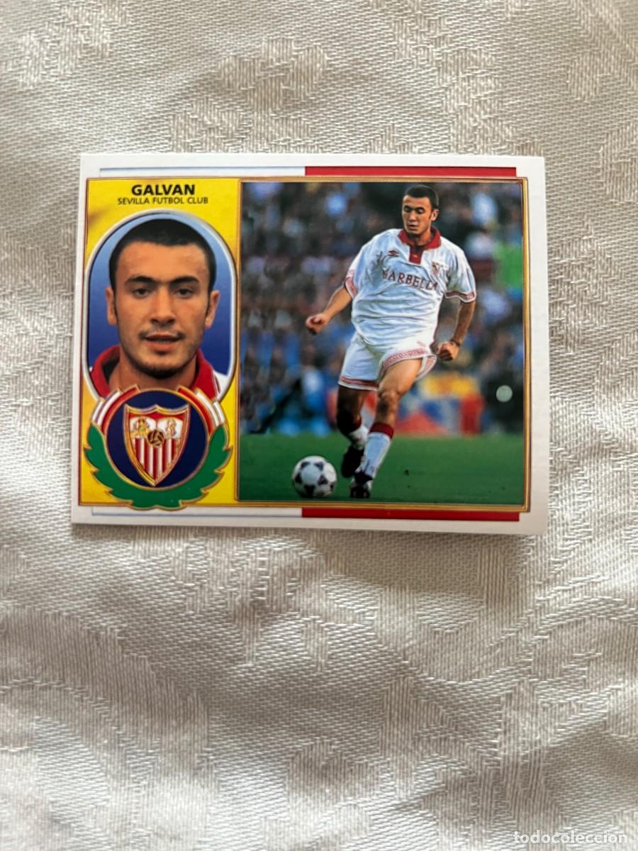 Cromos de f&uacute;tbol: GALVAN SEVILLA SIN PEGAR EDICIONES ESTE 1996-97