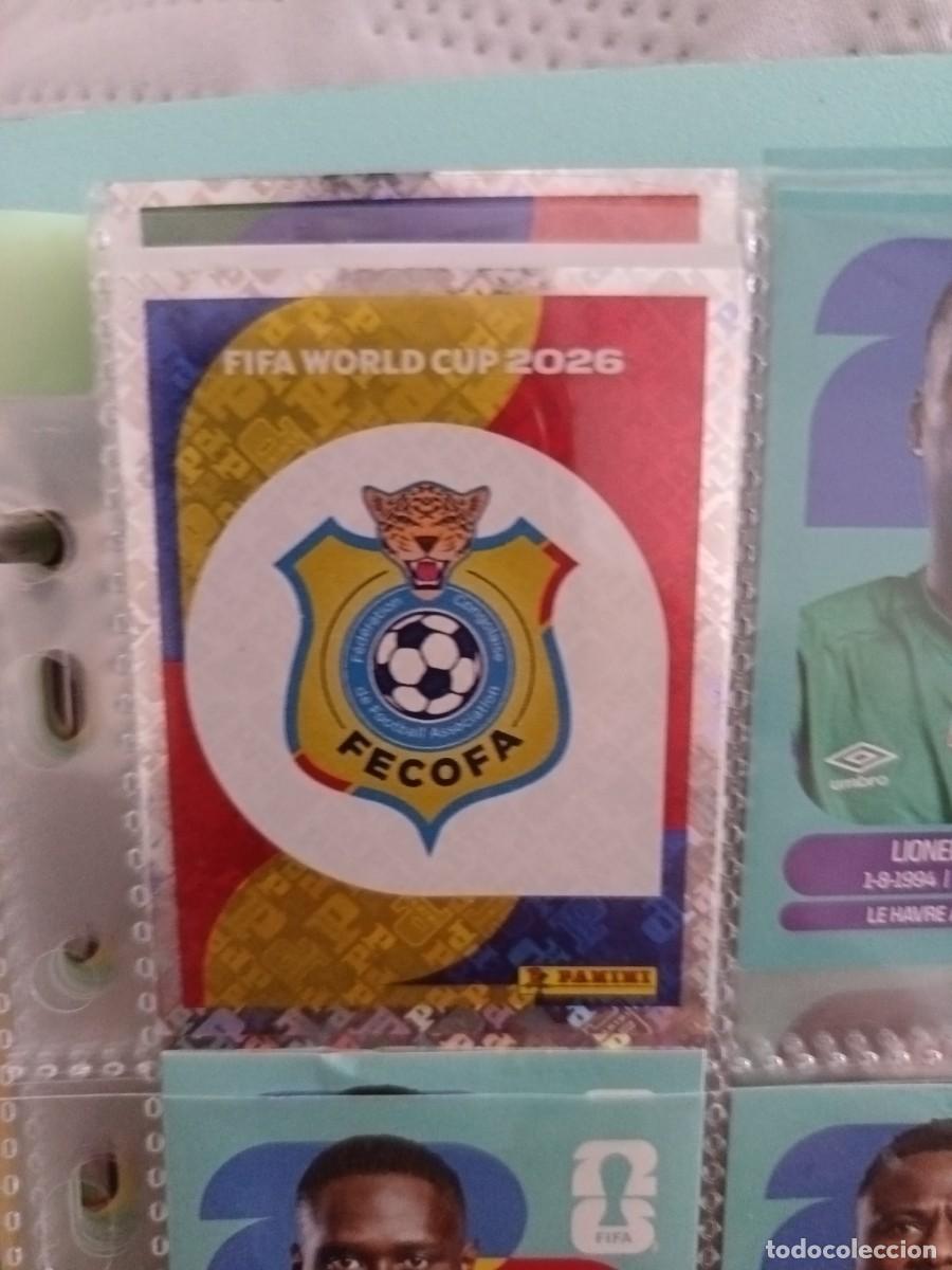 Cromos de f&uacute;tbol: CROMO MUNDIAL 2026 - CONGO COD N 1