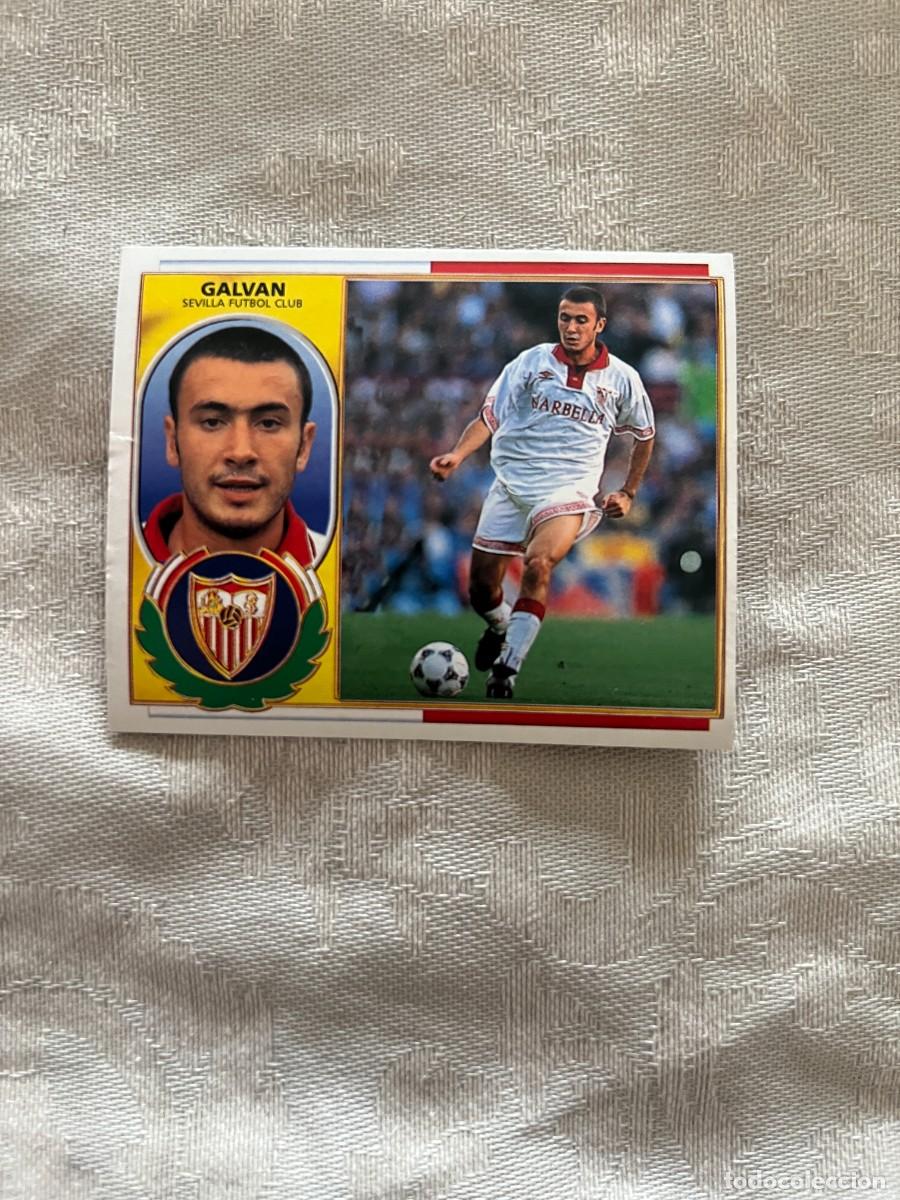 Cromos de f&uacute;tbol: GALVAN SEVILLA SIN PEGAR EDICIONES ESTE 1996-97