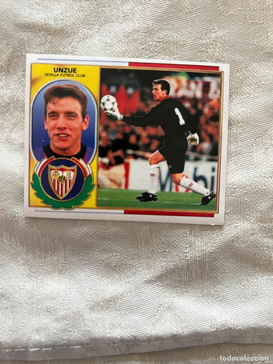 Fu&szlig;ball-Sticker: UNZUE SEVILLA SIN PEGAR EDICIONES ESTE 1996-97