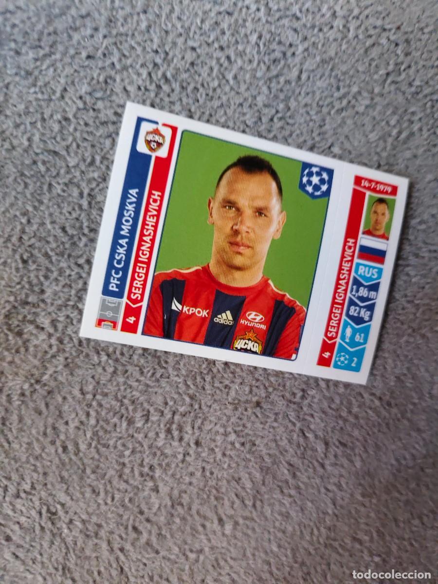 Fu&szlig;ball-Sticker: 384 CHAMPIONS LEAGUE 2014 15 SERGEI IGNASHEVICH PFC CSKA MOSKVA STICKER PANINI 14 2015 UCL AAM