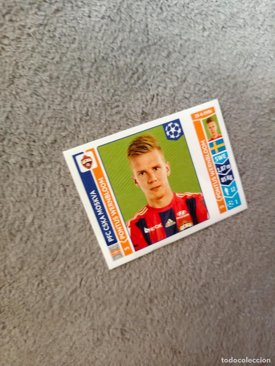 Cromos de f&uacute;tbol: 387 CHAMPIONS LEAGUE 2014 15 PONTUS WERNBLOOM PFC CSKA MOSKVA STICKER PANINI 14 2015 UCL AAM