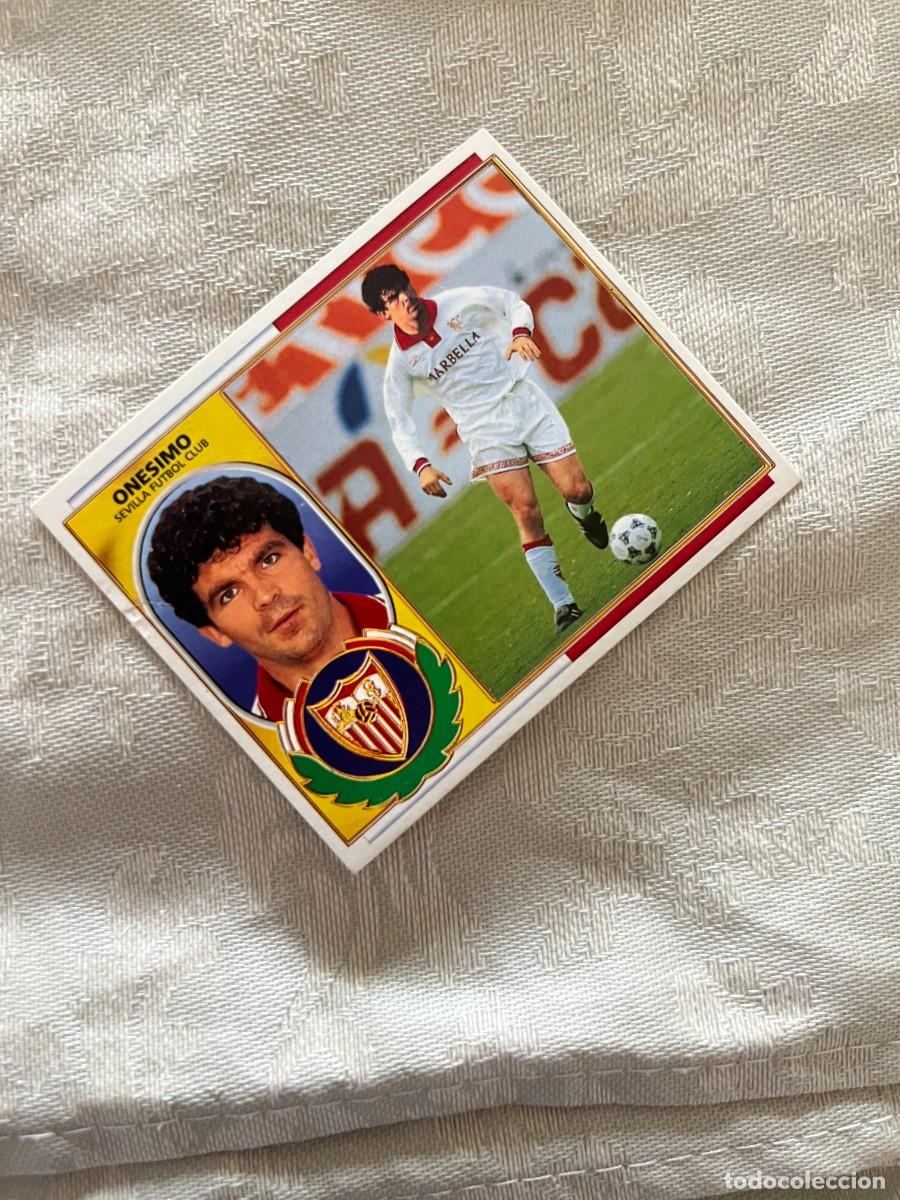 Cromos de f&uacute;tbol: ONESIMO SEVILLA SIN PEGAR EDICIONES ESTE 1996-97