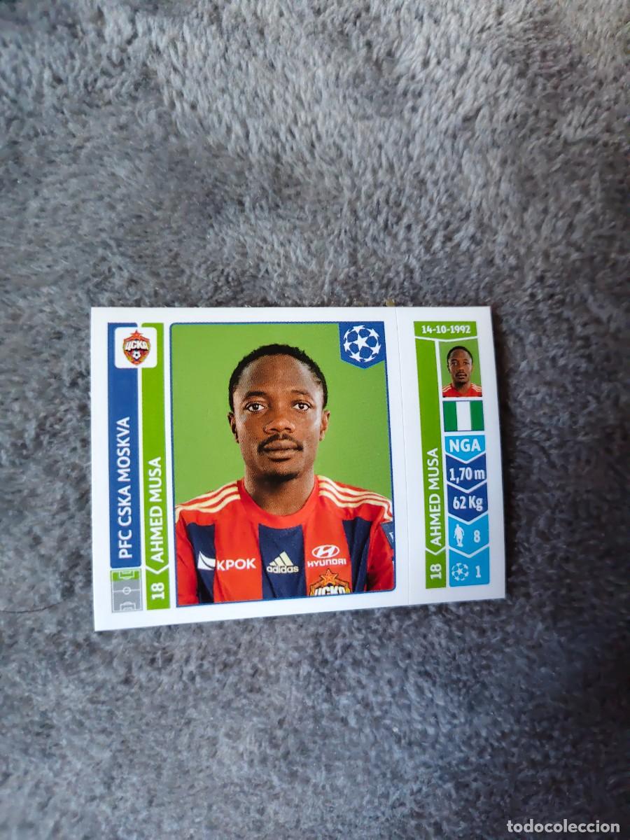 Cromos de f&uacute;tbol: 390 CHAMPIONS LEAGUE 2014 15 AHMED MUSA PFC CSKA MOSKVA STICKER PANINI 14 2015 UCL AAM