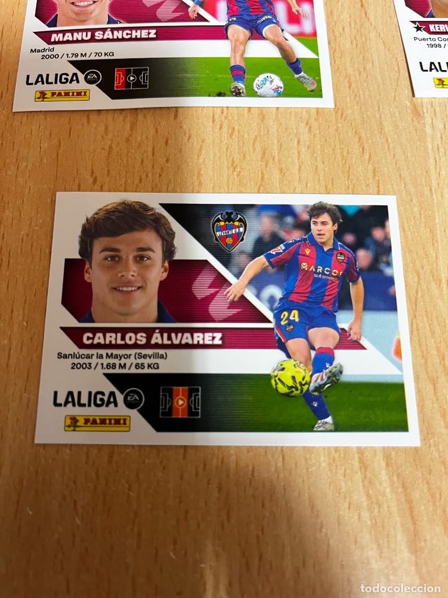 Cromos de f&uacute;tbol: LIGA ESTE 2026 2027 26 27 PANINI N&ordm; 15 CARLOS ALVAREZ LEVANTE