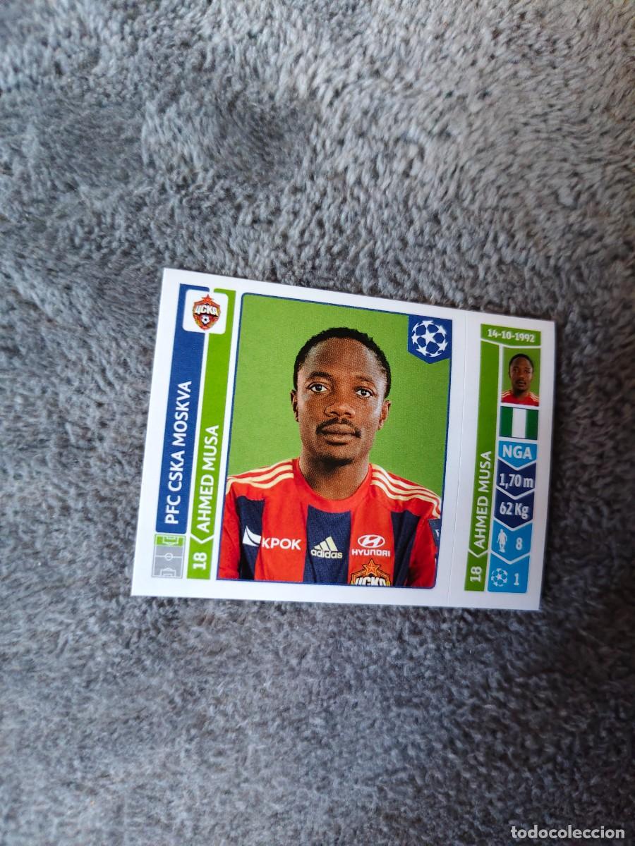 Cromos de f&uacute;tbol: 390 CHAMPIONS LEAGUE 2014 15 AHMED MUSA PFC CSKA MOSKVA STICKER PANINI 14 2015 UCL AAM
