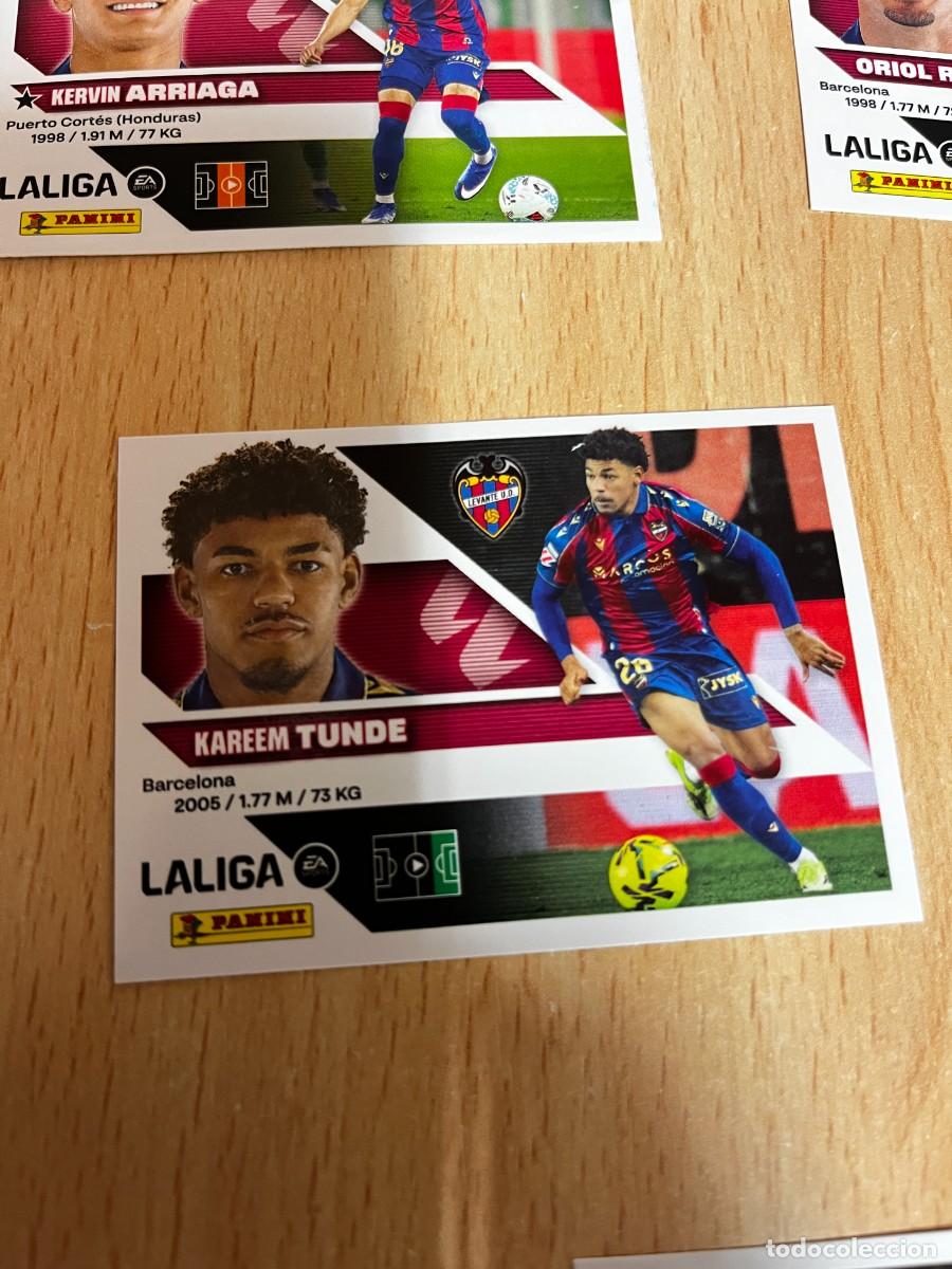 Cromos de f&uacute;tbol: LIGA ESTE 2026 2027 26 27 PANINI N&ordm; 16 TUNDE LEVANTE