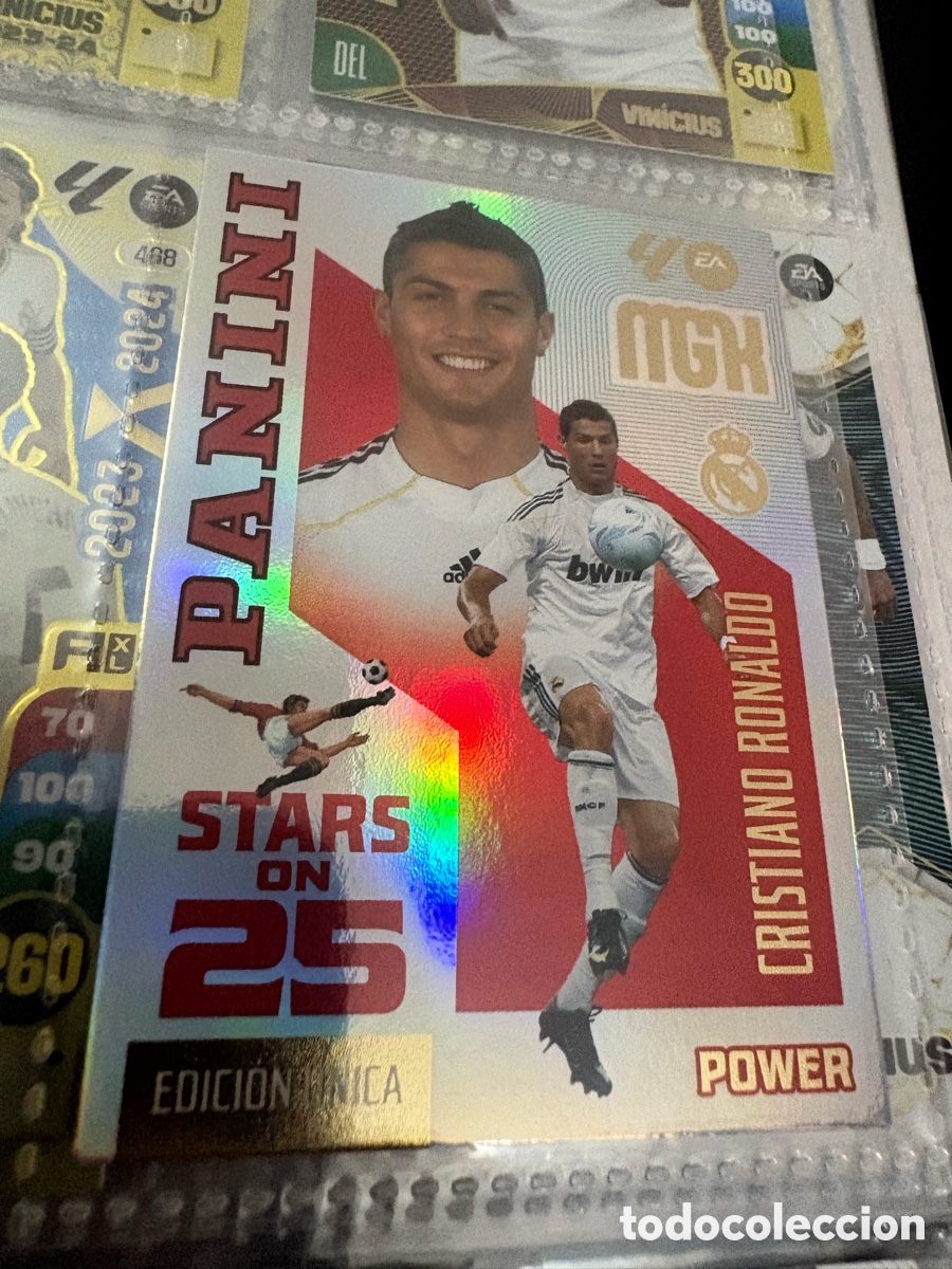 Cromos de f&uacute;tbol: MEGACRACKS 2026 2027 STARS ON 25 - 442P CRISTIANO RONALDO