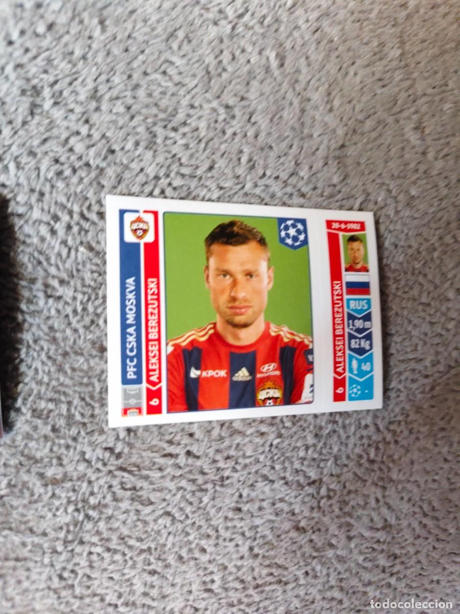 Cromos de f&uacute;tbol: 393 CHAMPIONS LEAGUE 2014 15 ALEKSEI BEREZUTSKI PFC CSKA MOSKVA STICKER PANINI 14 2015 UCL AAM