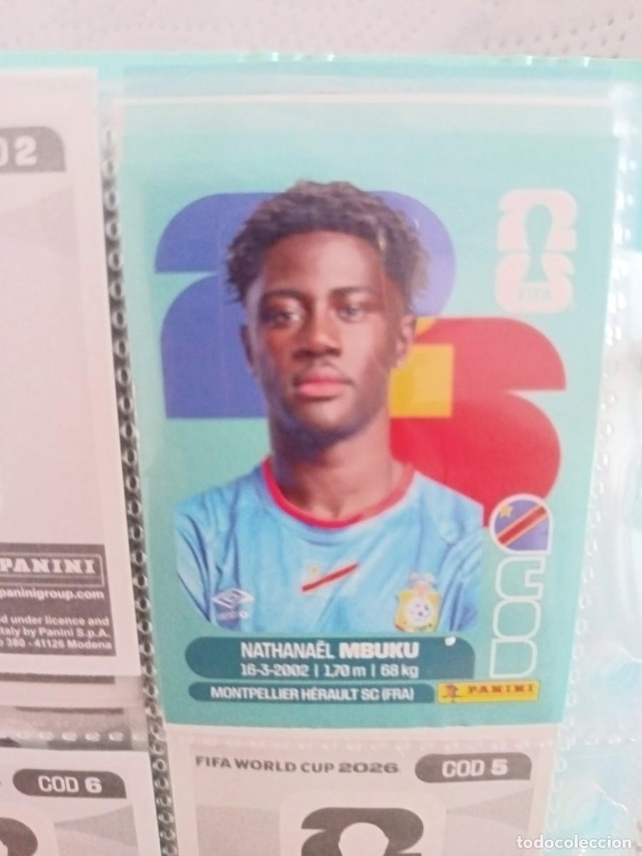 Figurine di Calcio: CROMO MUNDIAL 2026 - CONGO COD N 20