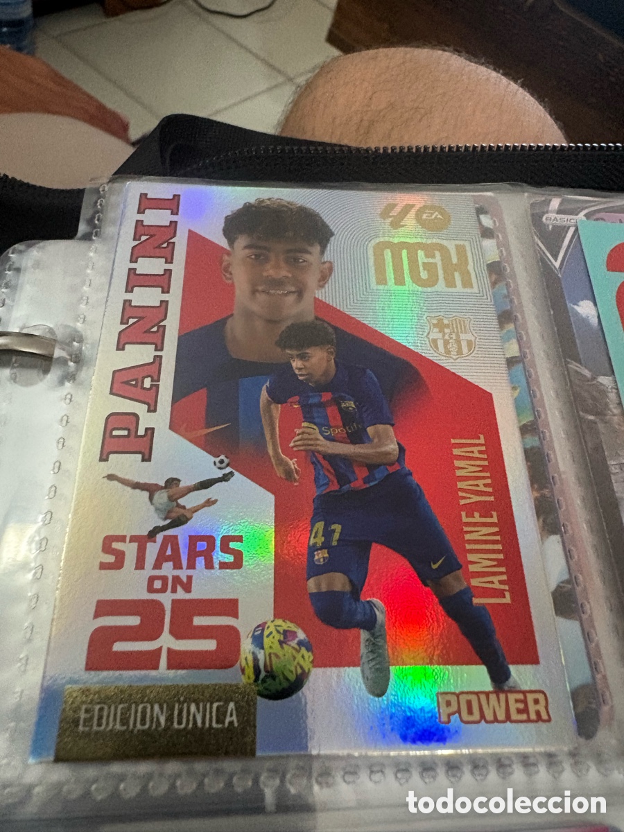 Cromos de f&uacute;tbol: MEGACRACKS 2026 2027 STARS ON 25 - 449P LAMINE YAMAL