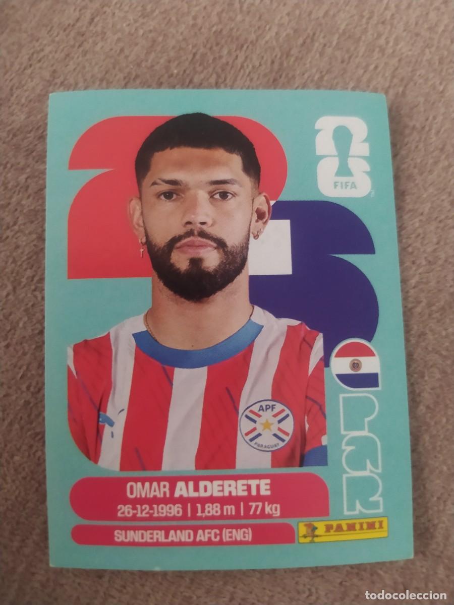 Cromos de f&uacute;tbol: PAR 07 PAR7 Omar ALDERETE 7 Paraguay Mundial 2026 Panini