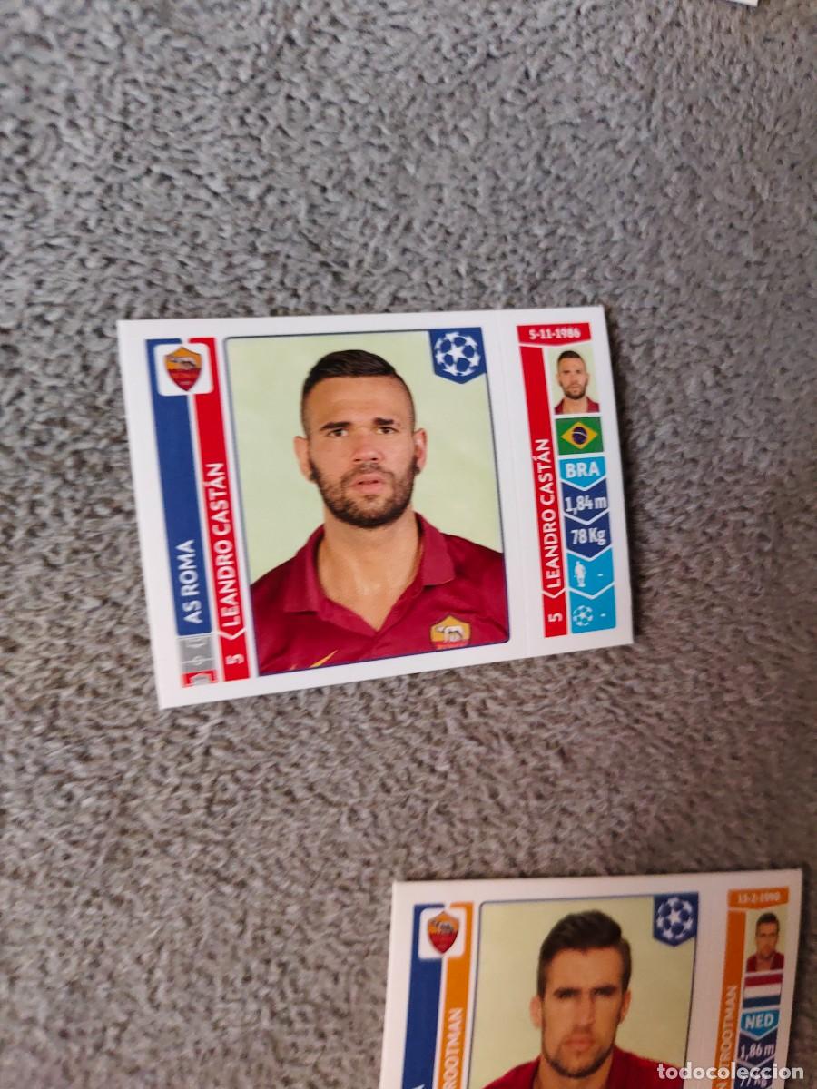Cromos de f&uacute;tbol: 402 CHAMPIONS LEAGUE 2014 15 LEANDRO CAST&Aacute;N AS ROMA STICKER PANINI 14 2015 UCL AAM