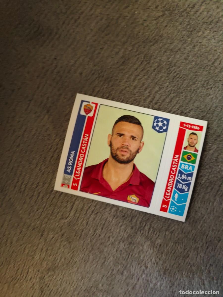 Cromos de f&uacute;tbol: 402 CHAMPIONS LEAGUE 2014 15 LEANDRO CAST&Aacute;N AS ROMA STICKER PANINI 14 2015 UCL AAM
