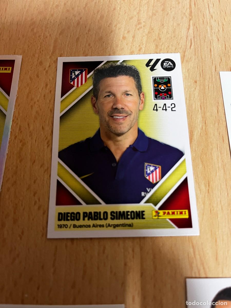 Cromos de f&uacute;tbol: LIGA ESTE 2026 2027 26 27 PANINI N&ordm; 2 DIEGO PABLO SIMEONE ATLETICO DE MADRID
