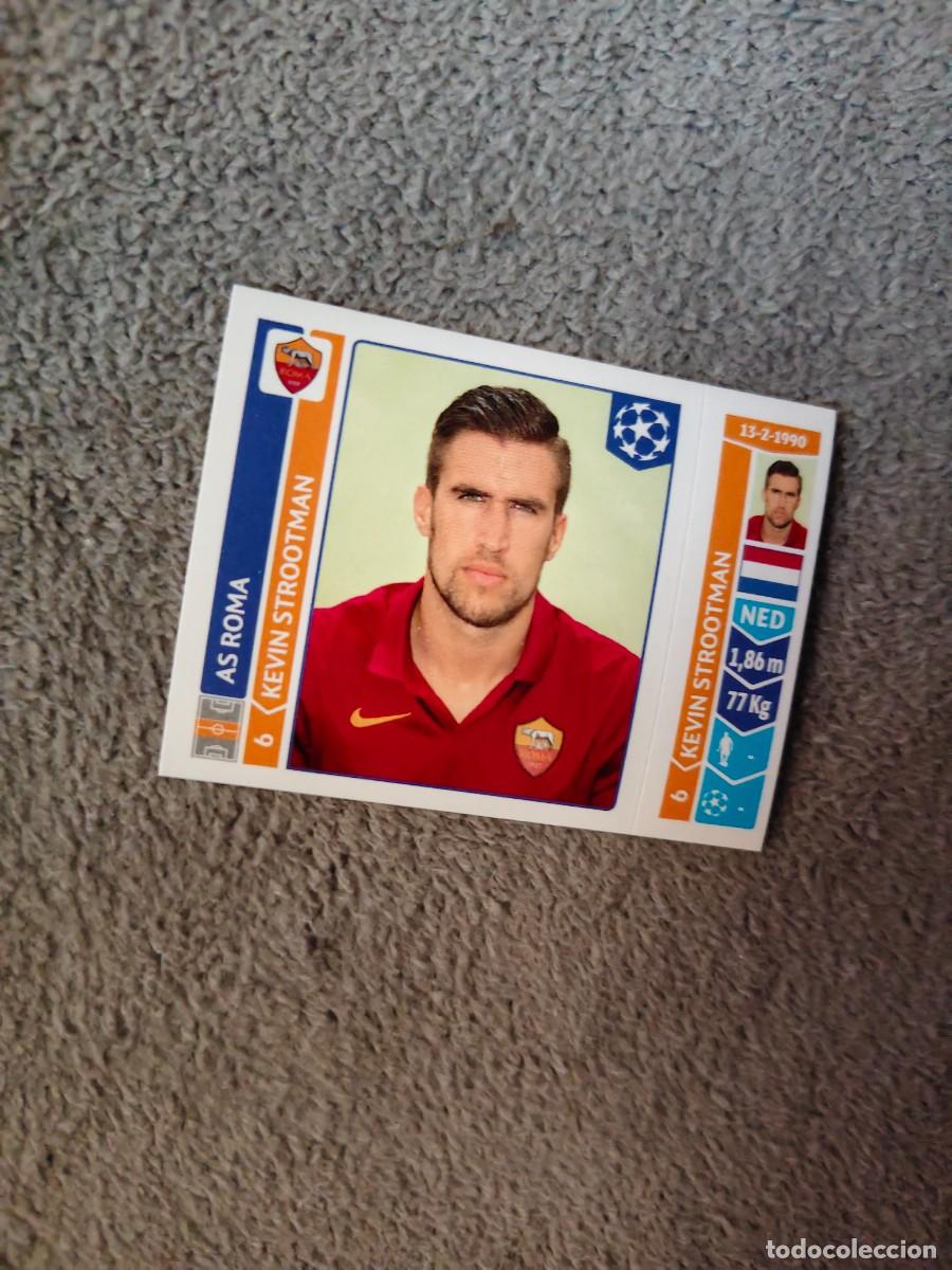 Cromos de f&uacute;tbol: 406 CHAMPIONS LEAGUE 2014 15 KEVIN STROOTMAN AS ROMA STICKER PANINI 14 2015 UCL AAM