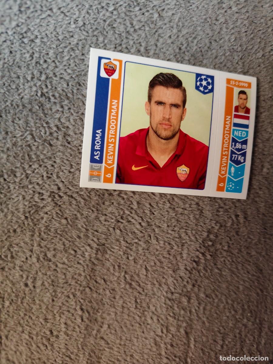 Cromos de f&uacute;tbol: 406 CHAMPIONS LEAGUE 2014 15 KEVIN STROOTMAN AS ROMA STICKER PANINI 14 2015 UCL AAM