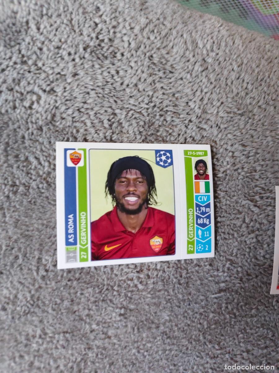 Cromos de Futebol: 409 CHAMPIONS LEAGUE 2014 15 GERVINHO AS ROMA STICKER PANINI 14 2015 UCL AAM