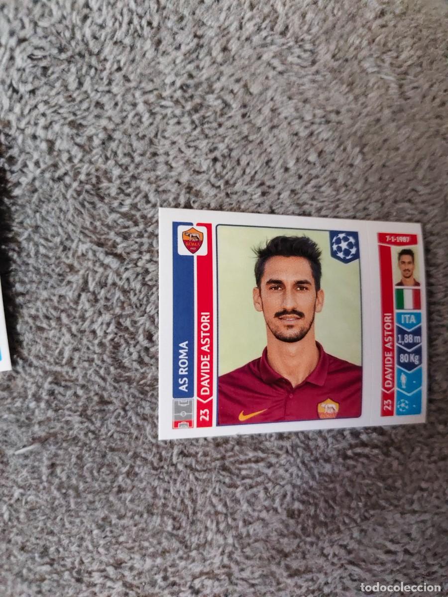 Cromos de Futebol: 410 CHAMPIONS LEAGUE 2014 15 DAVIDE ASTORI AS ROMA STICKER PANINI 14 2015 UCL AAM