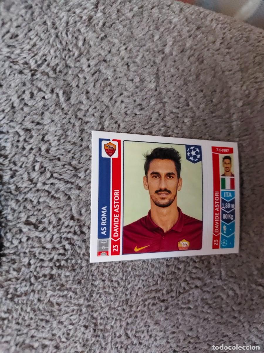 Cromos de Futebol: 410 CHAMPIONS LEAGUE 2014 15 DAVIDE ASTORI AS ROMA STICKER PANINI 14 2015 UCL AAM