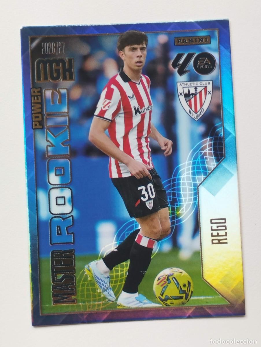Cromos de Futebol: CROMO CARD 2026 2027 MEGACRACKS 27 26 MGK PANINI MASTER ROOKIE POWER REGO ATHLETIC CLUB BILBAO