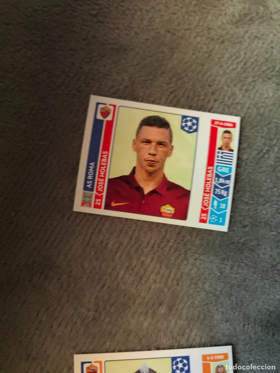 Cromos de Futebol: 411 CHAMPIONS LEAGUE 2014 15 JOS&Eacute; HOLEBAS AS ROMA STICKER PANINI 14 2015 UCL AAM