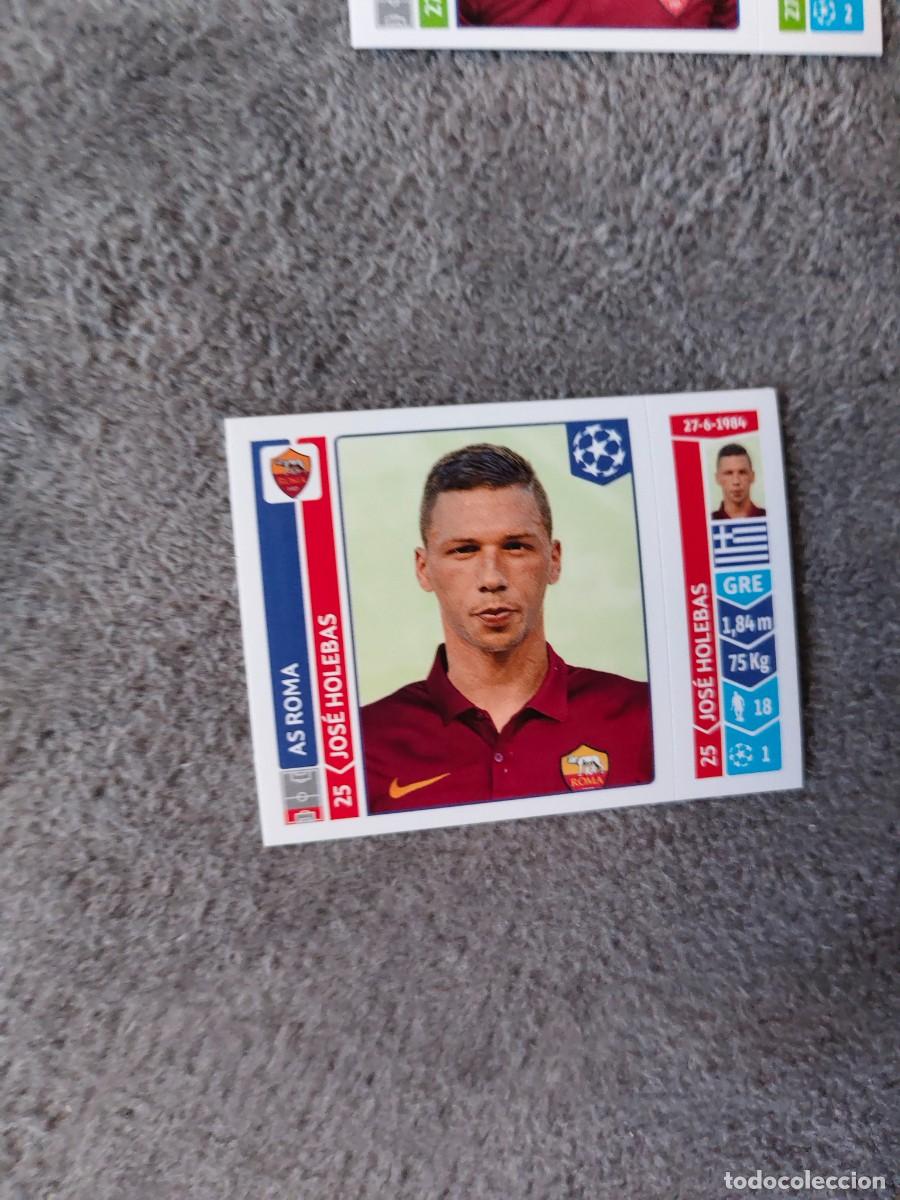 Cromos de f&uacute;tbol: 411 CHAMPIONS LEAGUE 2014 15 JOS&Eacute; HOLEBAS AS ROMA STICKER PANINI 14 2015 UCL AAM