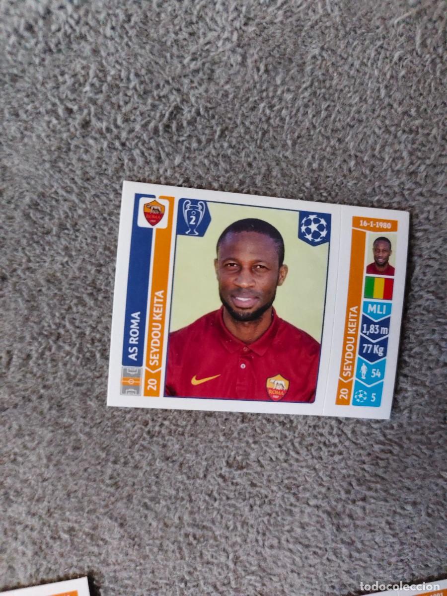 Cromos de f&uacute;tbol: 413 CHAMPIONS LEAGUE 2014 15 SEYDOU KEITA AS ROMA STICKER PANINI 14 2015 UCL AAM