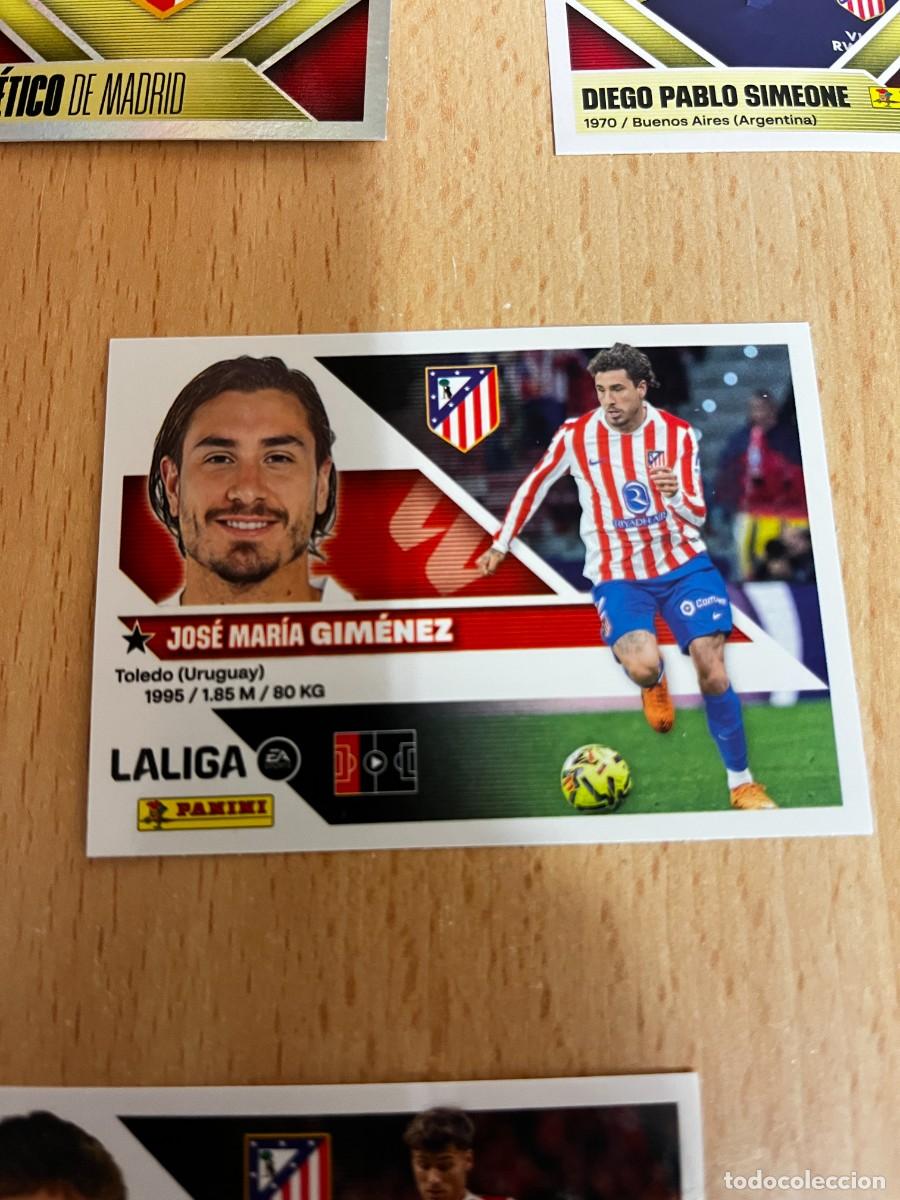 Cromos de f&uacute;tbol: LIGA ESTE 2026 2027 26 27 PANINI N&ordm; 8 B 8B GIMENEZ ATLETICO DE MADRID