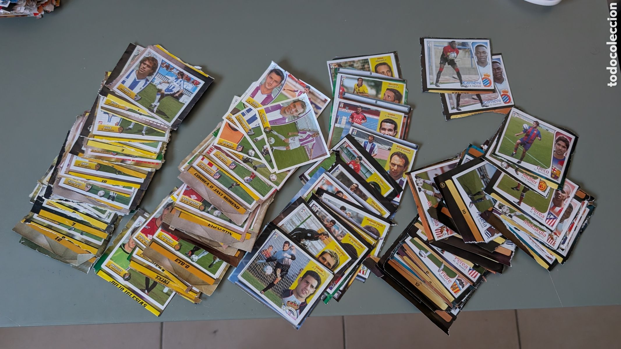Cromos de Futebol: LOTE 100 FICHAJES Y COLOCAS REPETIDOS LIGA ESTE 2002/2003/2004 RECUPERADOS