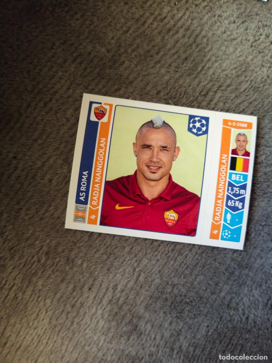 Figurine di Calcio: 414 CHAMPIONS LEAGUE 2014 15 RADJA NAINGGOLAN AS ROMA STICKER PANINI 14 2015 UCL AAM
