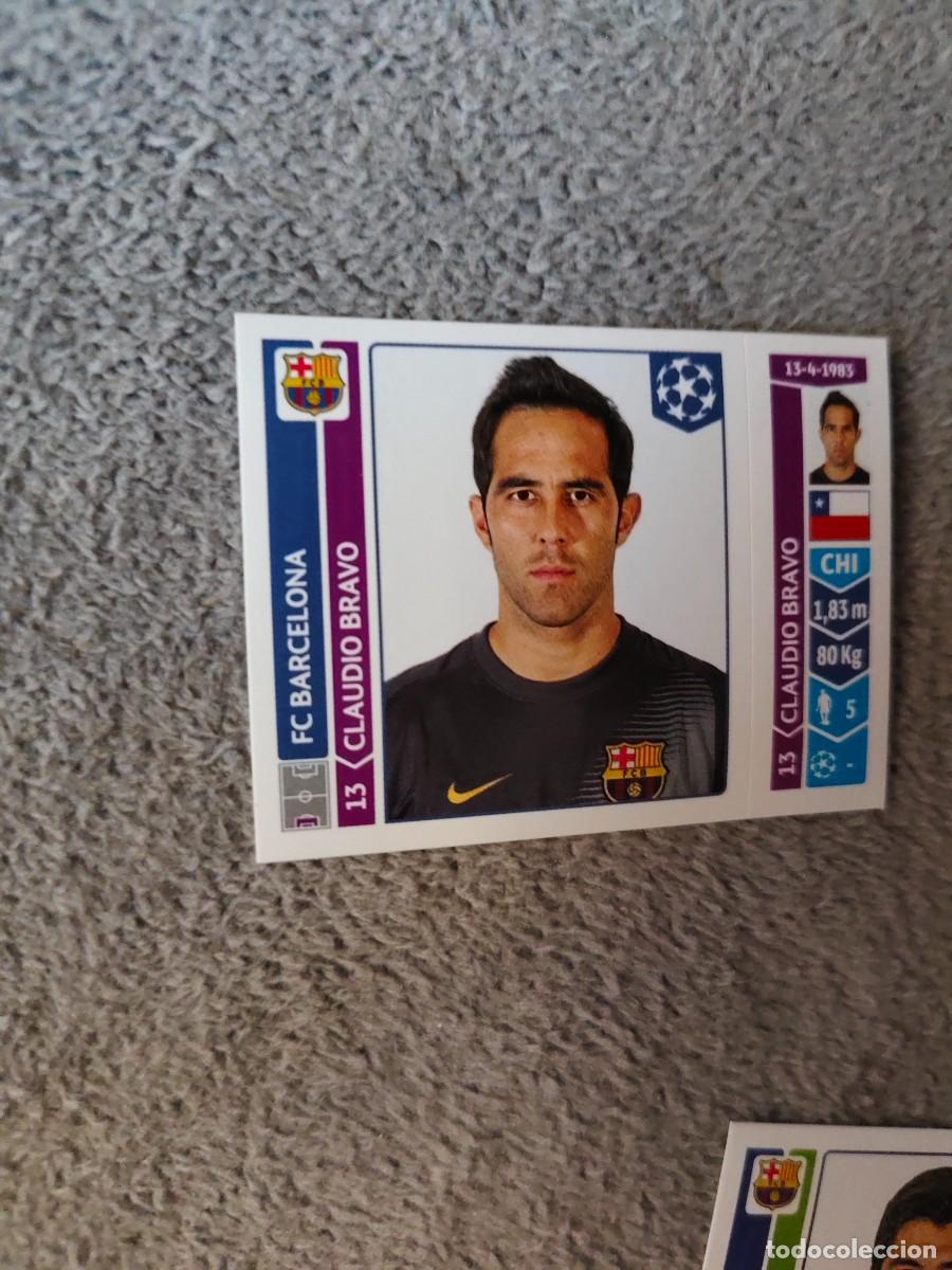 Cromos de f&uacute;tbol: 417 CHAMPIONS LEAGUE 2014 15 CLAUDIO BRAVO FC BARCELONA STICKER PANINI 14 2015 UCL AAM