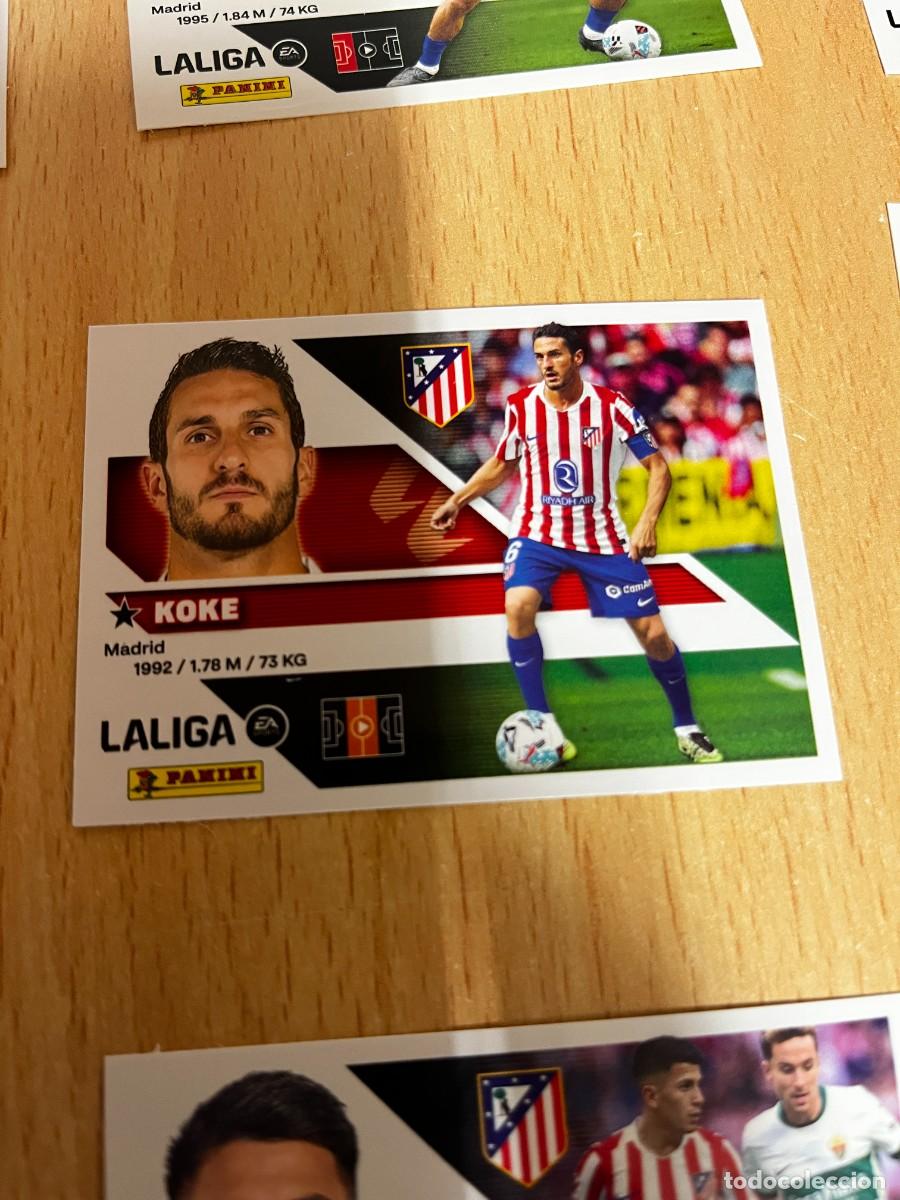 Cromos de f&uacute;tbol: LIGA ESTE 2026 2027 26 27 PANINI 11 KOKE ATLETICO DE MADRID