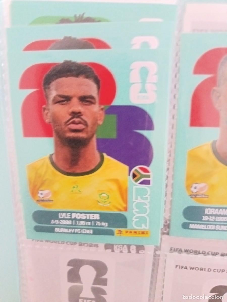 Cromos de f&uacute;tbol: CROMO MUNDIAL 2026 - SUDAFRICA RSA N 17