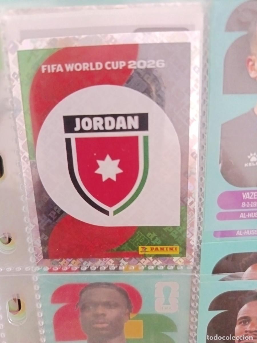 Figurine di Calcio: CROMO MUNDIAL 2026 - JORDANIA JOR N 1