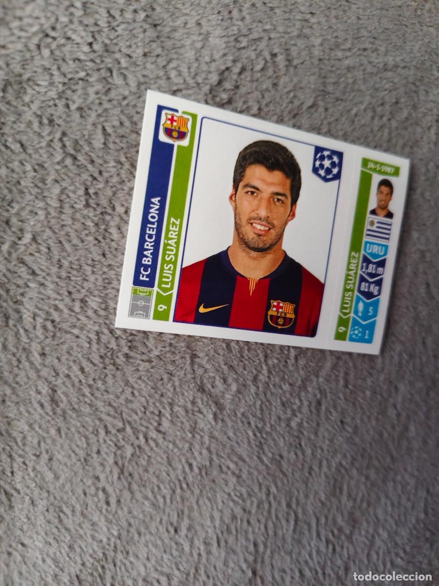 Figurine di Calcio: 425 CHAMPIONS LEAGUE 2014 15 LUIS SU&Aacute;REZ FC BARCELONA STICKER PANINI 14 2015 UCL AAM