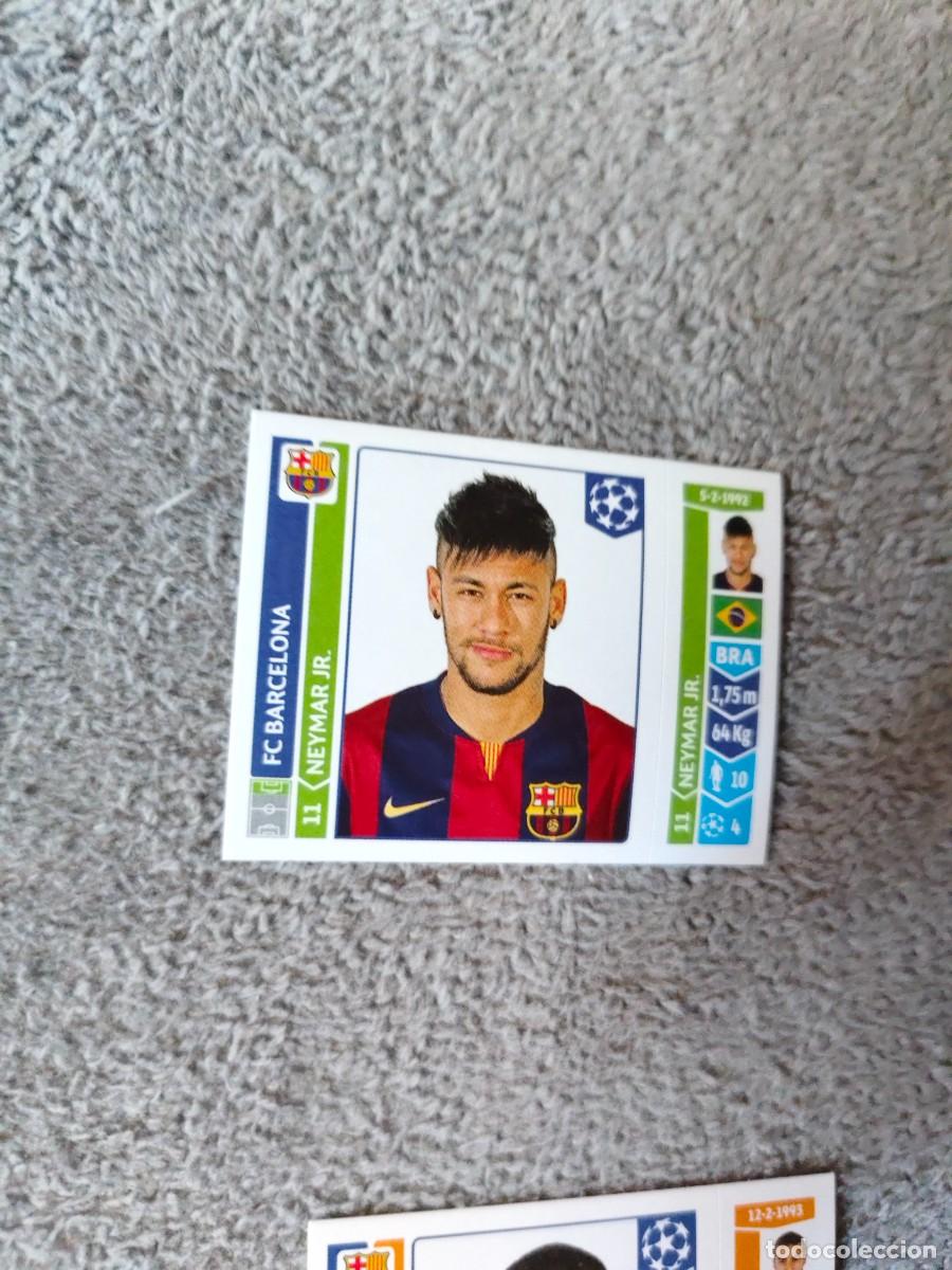 Figurine di Calcio: 427 CHAMPIONS LEAGUE 2014 15 NEYMAR JR. FC BARCELONA STICKER PANINI 14 2015 UCL AAM