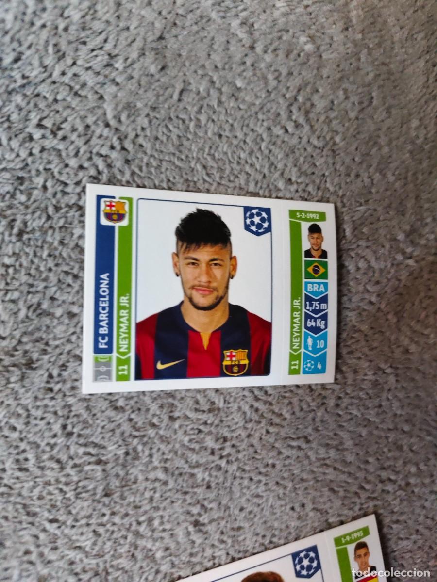 Figurine di Calcio: 427 CHAMPIONS LEAGUE 2014 15 NEYMAR JR. FC BARCELONA STICKER PANINI 14 2015 UCL AAM