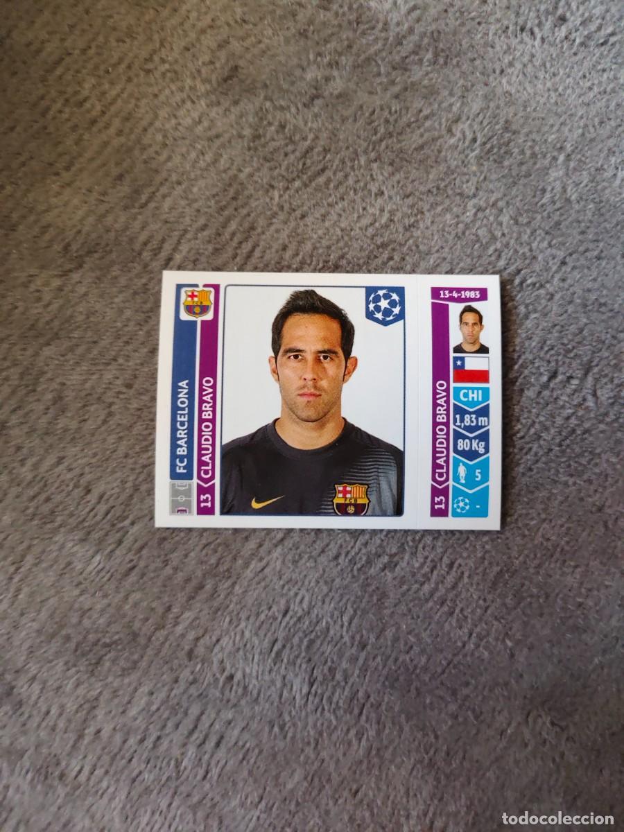 Figurine di Calcio: 417 CHAMPIONS LEAGUE 2014 15 CLAUDIO BRAVO FC BARCELONA STICKER PANINI 14 2015 UCL AAM