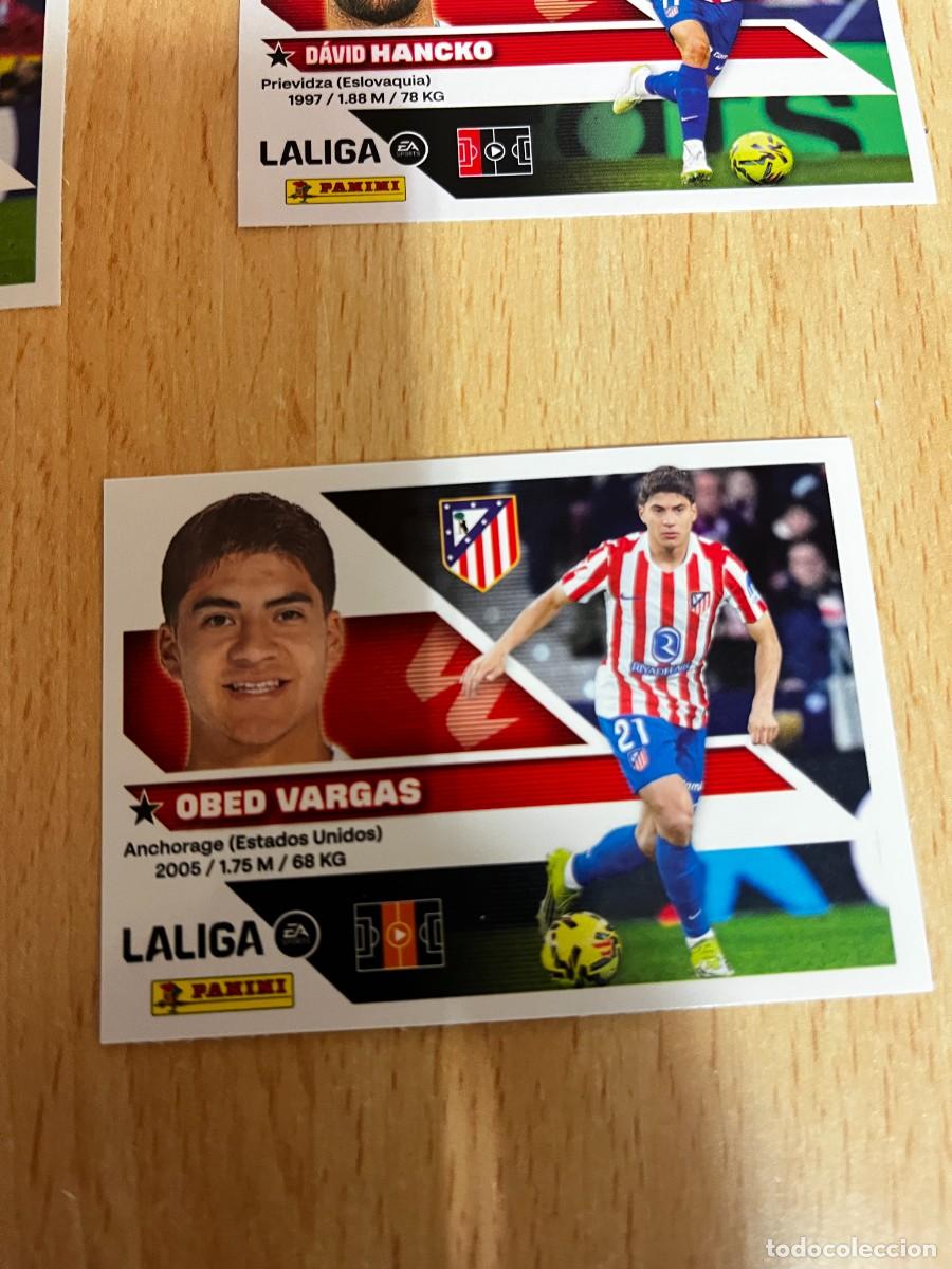 Figurine di Calcio: LIGA ESTE 2026 2027 26 27 PANINI 14 B 14B OBED VARGAS ATLETICO DE MADRID
