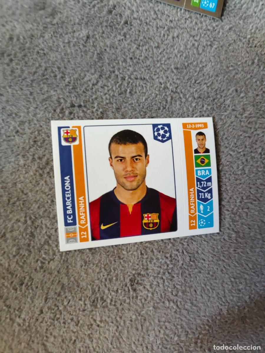 Figurine di Calcio: 431 CHAMPIONS LEAGUE 2014 15 RAFINHA FC BARCELONA STICKER PANINI 14 2015 UCL AAM