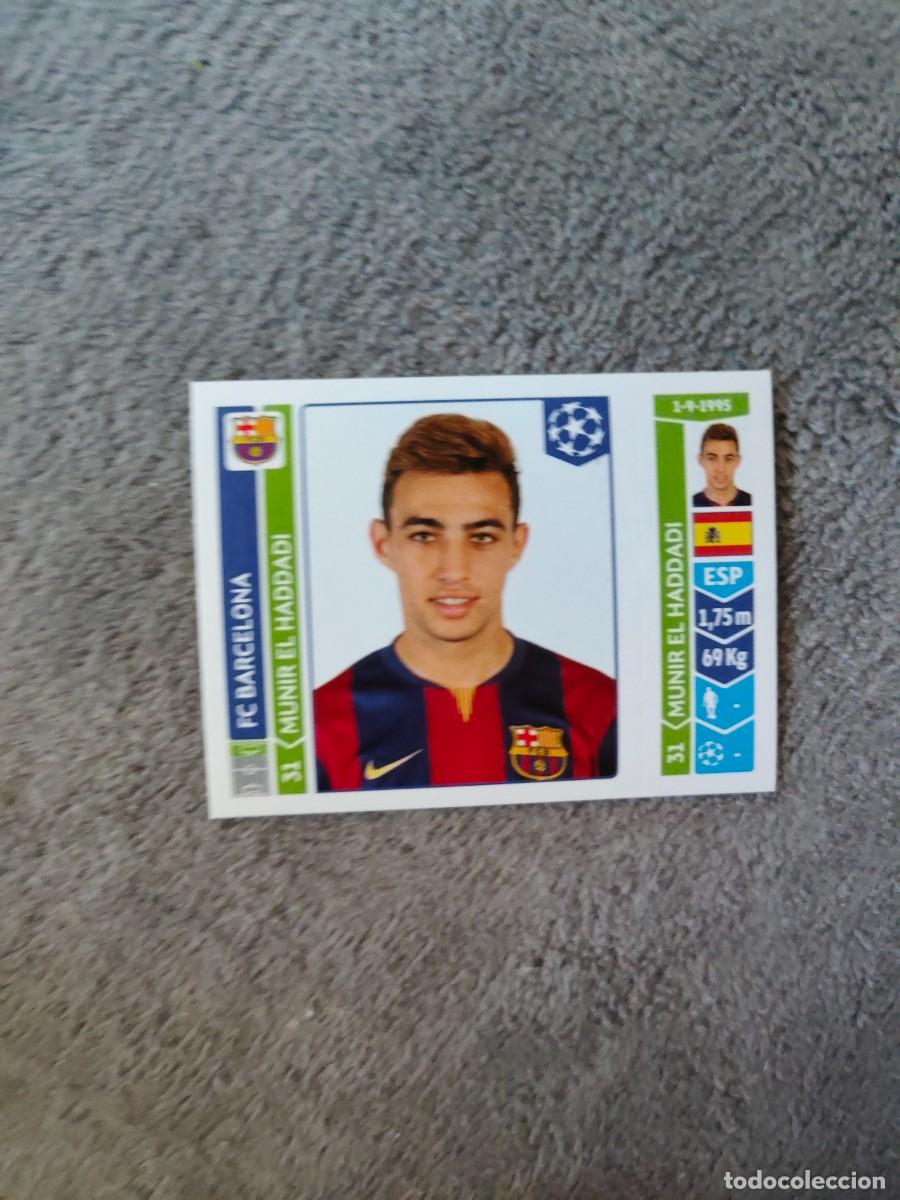 Figurine di Calcio: 433 CHAMPIONS LEAGUE 2014 15 MUNIR EL HADDADI FC BARCELONA STICKER PANINI 14 2015 UCL AAM