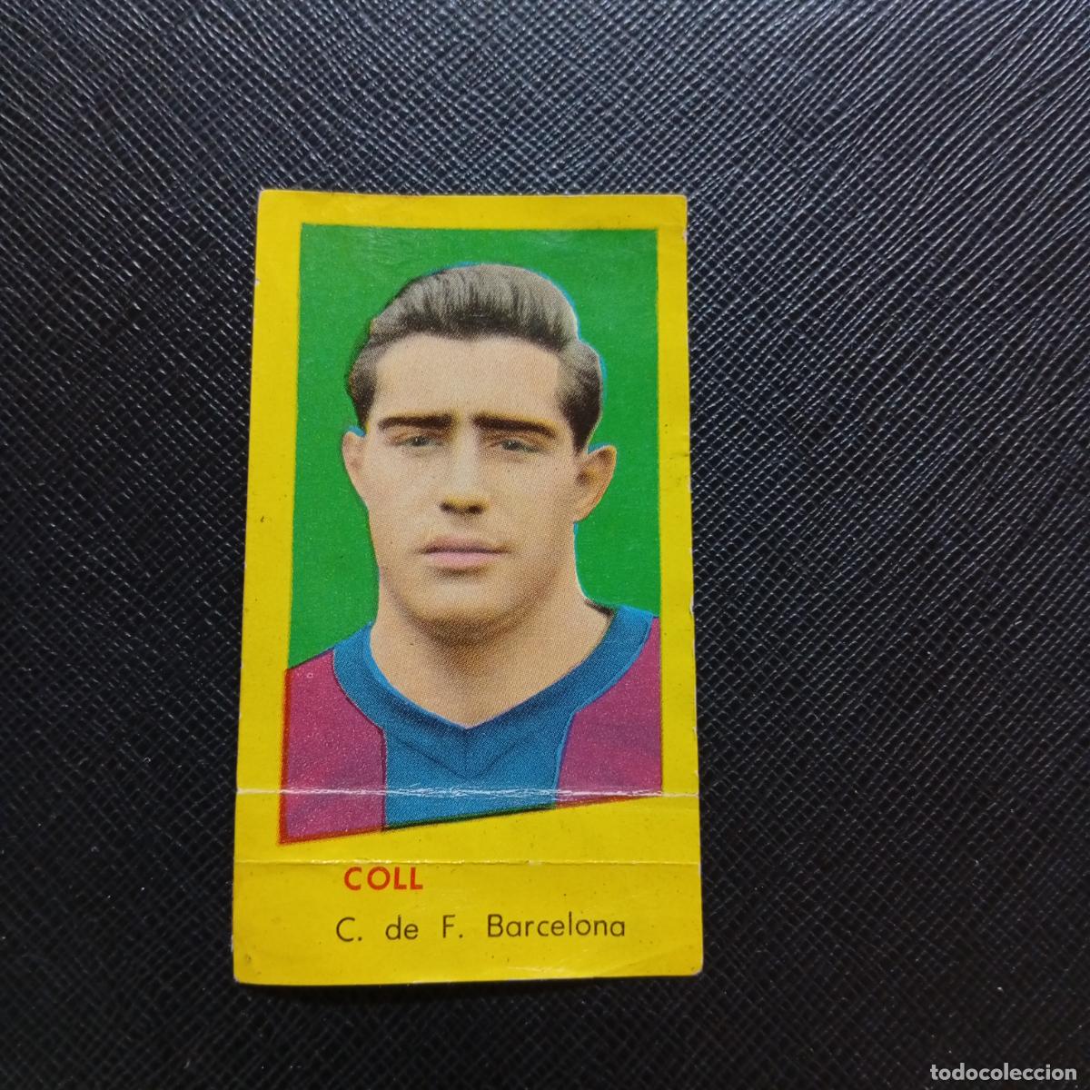 Figurine di Calcio: COLL BARCELONA BRUGUERA 1960 1961 CROMO FUTBOL 60 61 LIGA - DESPEGADO - A38 PG46