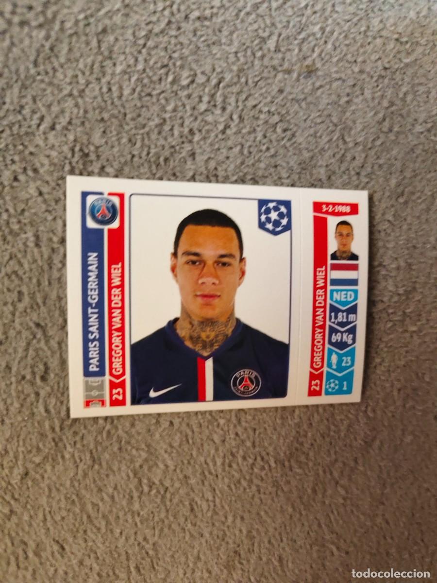 Figurine di Calcio: 436 CHAMPIONS LEAGUE 2014 15 VAN DER WIEL PSG PARIS SAINT-GERMAIN STICKER PANINI 14 2015 UCL AAM