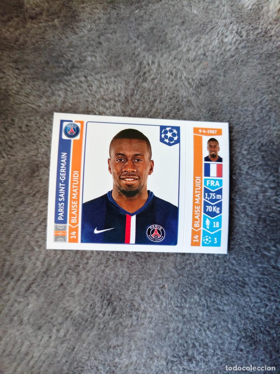Football Stickers: 442 CHAMPIONS LEAGUE 2014 15 BLAISE MATUIDI PSG PARIS SAINT-GERMAIN STICKER PANINI 14 2015 UCL AAM